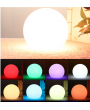 15cm LED Wedding Balls. Multi-coloured remote controlled Glow Domes #978