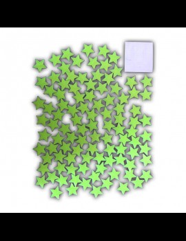 Glow in the dark Stars with Mounting Sticky Pad - 100 Pack #774