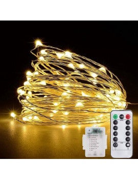 LED Seed Lights 10m 4.5v RC Warm