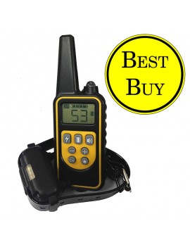 500 metre range weatherproof Dog Training Collar System for up to 3 dogs #823