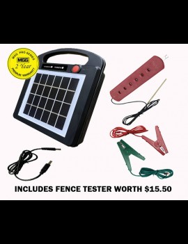 solar electric fence energiser 3km with variable output #966