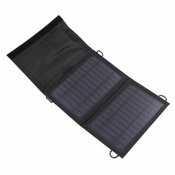 Folding 7W Solar Panel USB Charger #535