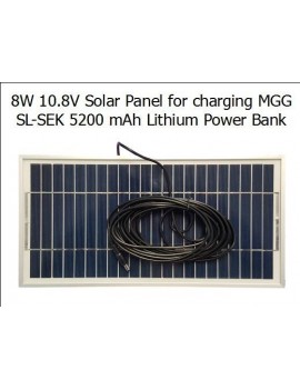 8W 11V SOLAR PANEL FOR SEK-3 5200mAh POWER BANK #487