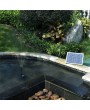 Solar Water Fountain 100-1350 LPH Max Height 2m #946